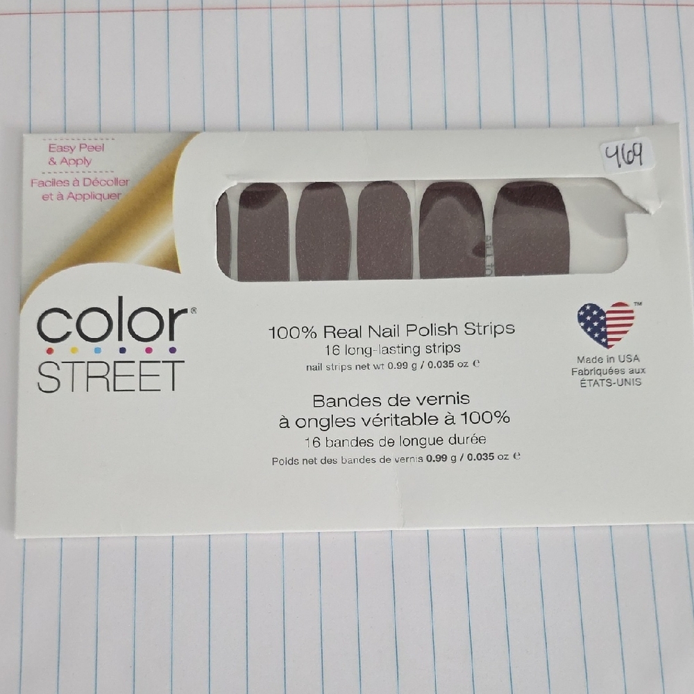 Color Street Dark Purple - Spice Of Life Nail Polish Strips